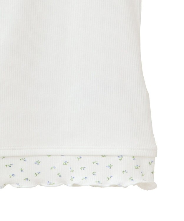 earth music&ecology レイヤードキャミソール Ivory