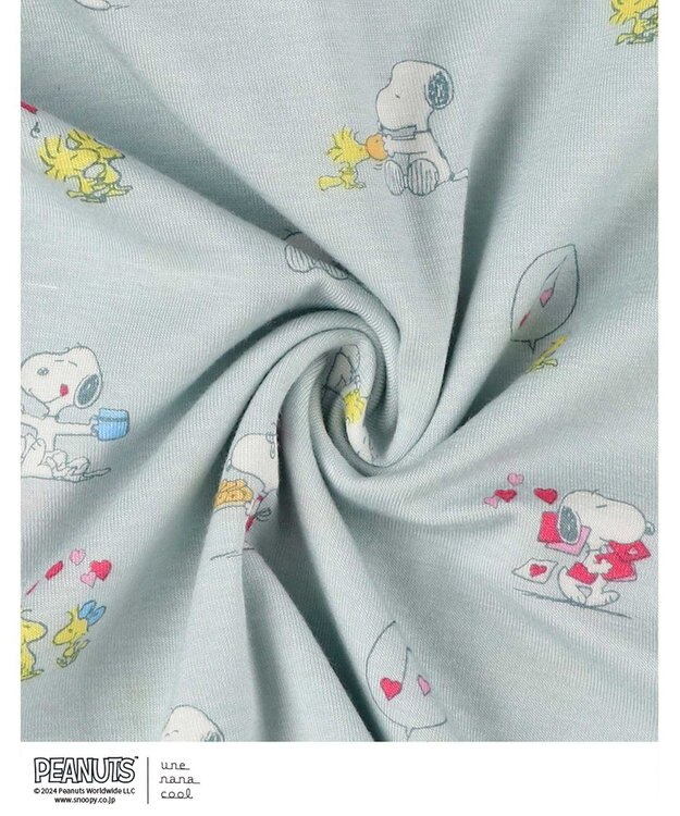 une nana cool 【スヌーピー】PEANUTS × une nana cool カップ付きキャミソール SNOOPY GY