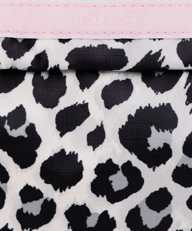 LeSportsac EXTRA LARGE RECTANGULAR COSMETIC/ニュートラルレオパード/ライラック ニュートラルレオパード/ライラック