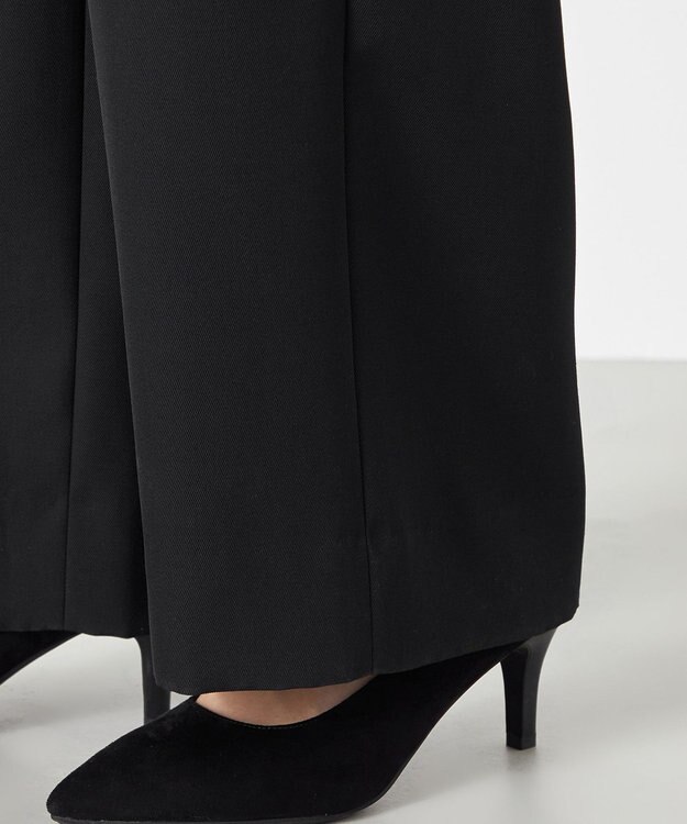 NAVE 【Nave】ウールポリエステルツイル オールインワン ブラック系