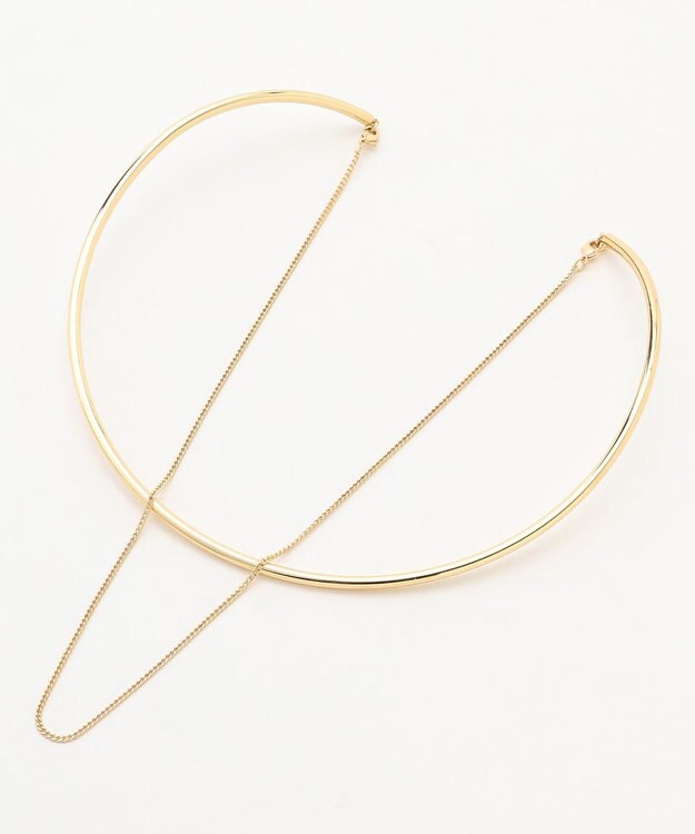 ANY ２連チョーカーネックレス ゴールド