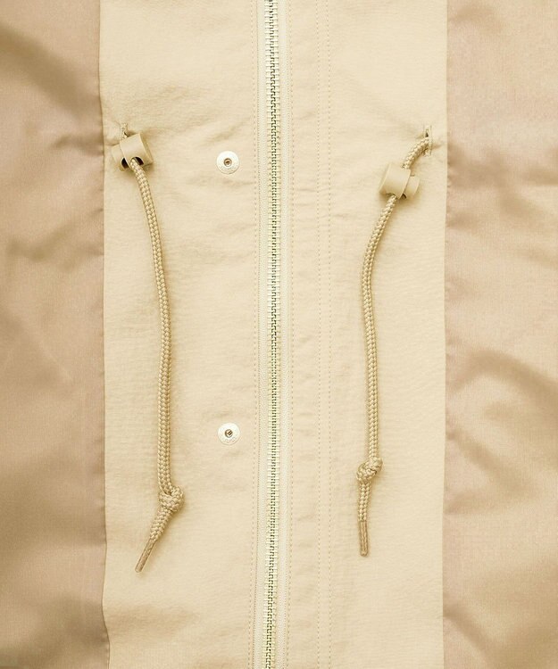 Green Parks 撥水加工ミディ丈マウンテンパーカー Beige