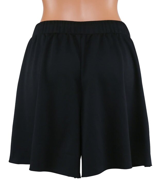 San-ai Resort（三愛水着楽園） スムース　ショートパンツ　M・L【San-ai Resort（サンアイリゾート）】 ブラック