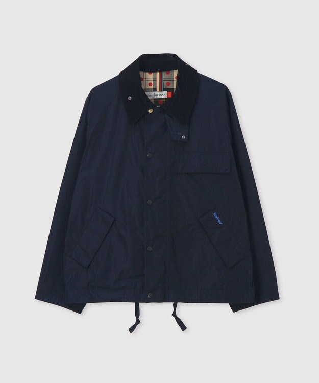Paul Smith Paul Smith Loves Barbour Transport ポリエステルジャケット ネイビー