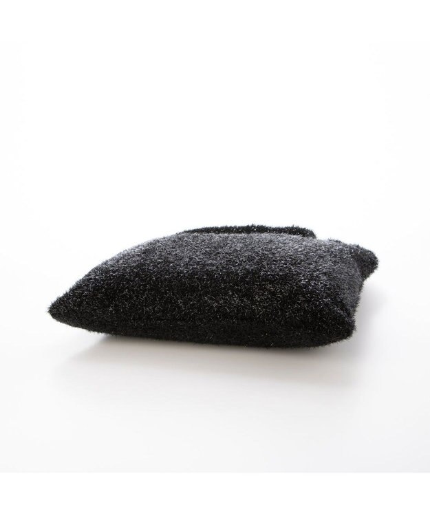 UNBILLION カシュカシュ cachecache / シャギーラメワンハンドルトートバッグ ブラック