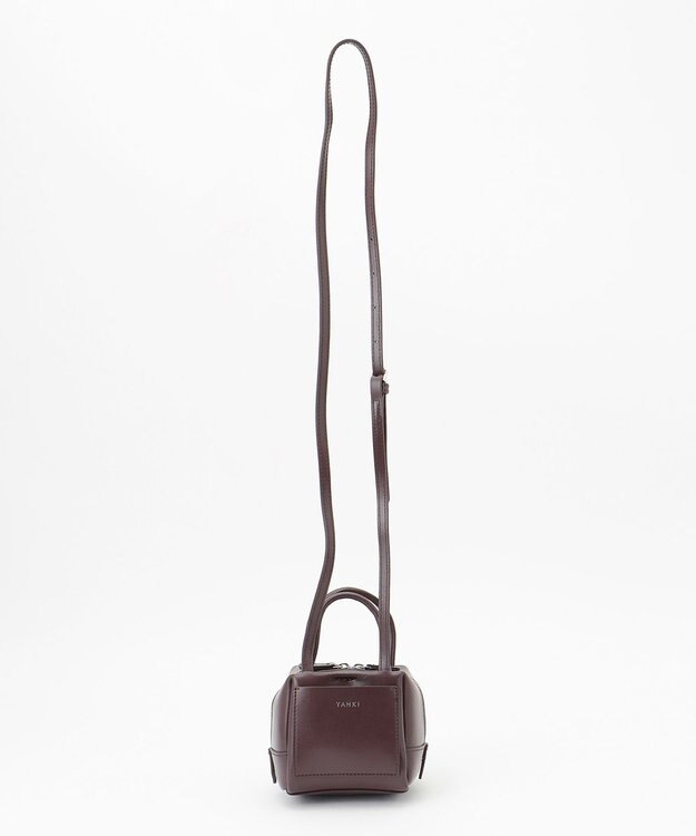 23区 【CLASSY.1月号掲載】YAHKI SOFT W FACE クロス ボディ バッグ プラム