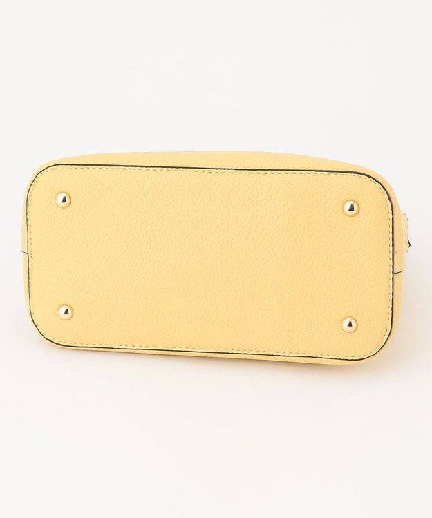 LA BAGAGERIE 【maison vert】 【超軽量/多収納】リボンハンドル2WAYバッグ イエロー