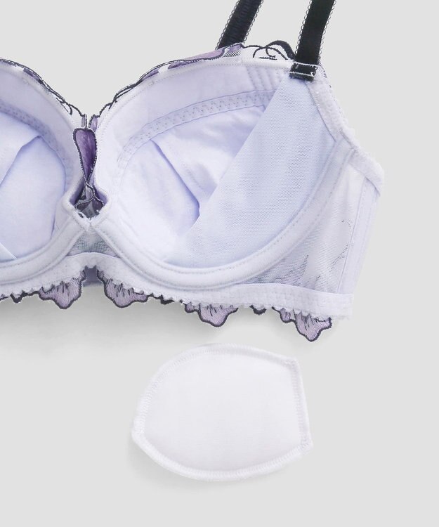 San-ai Resort（三愛水着楽園） 【SALE】【エレガントコレクション2403】単品ブラBCDカップ 【northerly】 パープル