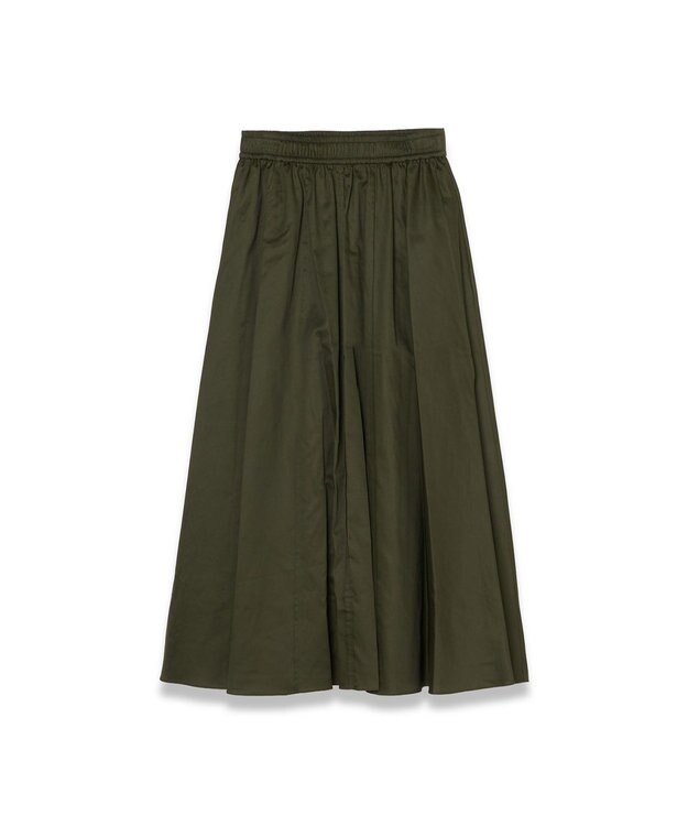 JOSEPH コットンサティーンスカート MANAR　 Palm Leaf