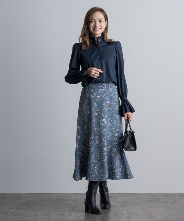 ONWARD Reuse Park 【any SiS】スカート秋冬 グリーン