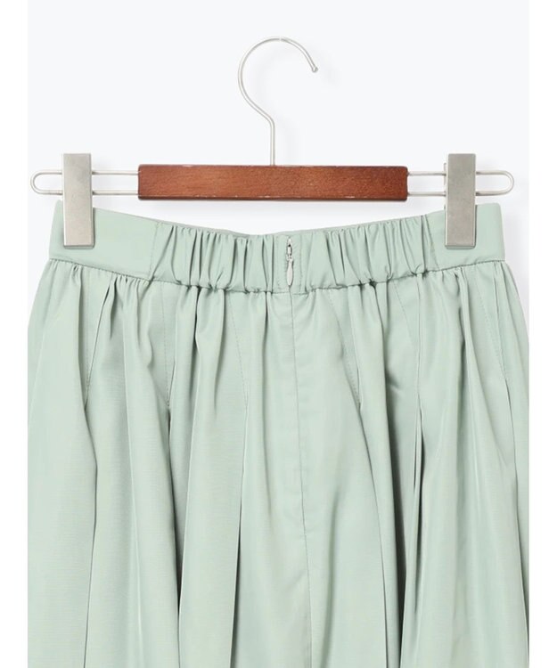 Te chichi ダブルタックフレアスカート グリーン