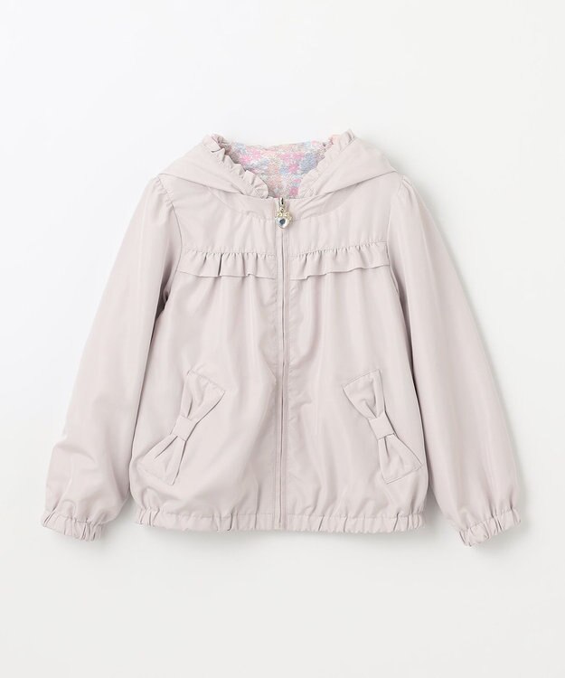 ANY KIDS シャカシャカ リバーシブルゾン ミルクティー