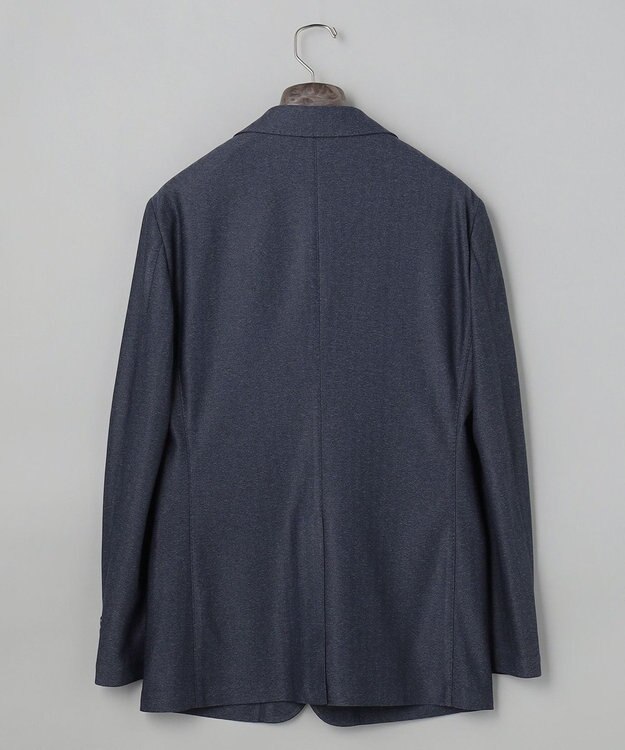 GOTAIRIKU セットアップ対応【カイテキ７機能】ドライジャージー ジャケット_ヘリンボーン柄(26年モデル) ネイビー×ヘリンボーン柄