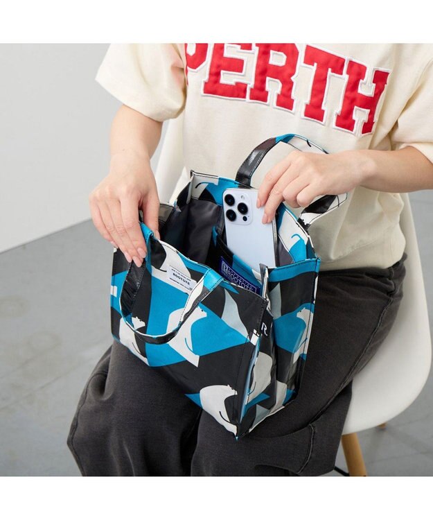 ROOTOTE 3534【ルートート】EU.スクエア.ラミネート-X 03：ポーラーベア