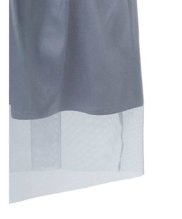 earth music&ecology ＳＥＴ２点ティアードペチドレス＋チュールワンピース Blue