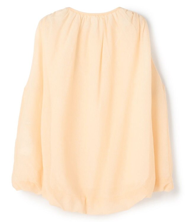 BEIGE， TOPAZ / バルーン シアーニット Peach
