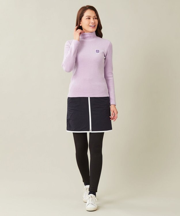 23区GOLF 【WOMEN】【防寒 】リバーシブル スカート ライトグレー系5