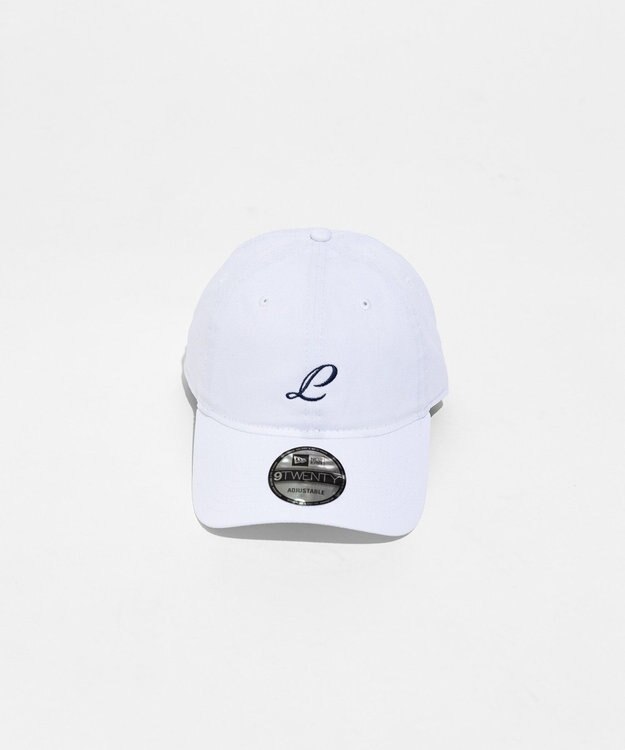 LENO 【LENO × NEW ERA® 】L-LOGO CAP《UNISEX》/ Lロゴキャップ WHITE