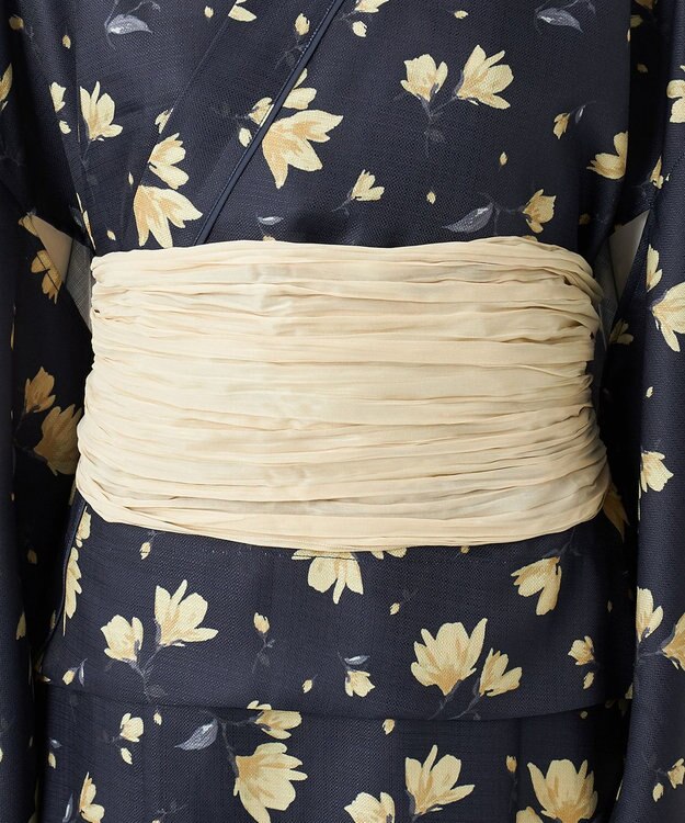 ANY SIS 【着付け簡単5点セット】2WAY セパレート浴衣セット ネイビー系