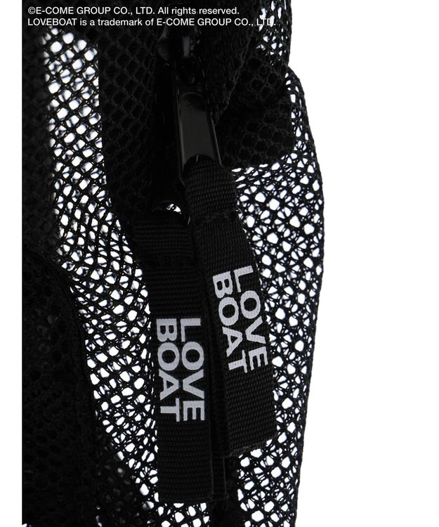 Green Parks ■ＬＯＶＥ　ＢＯＡＴ　メッシュリュック Black