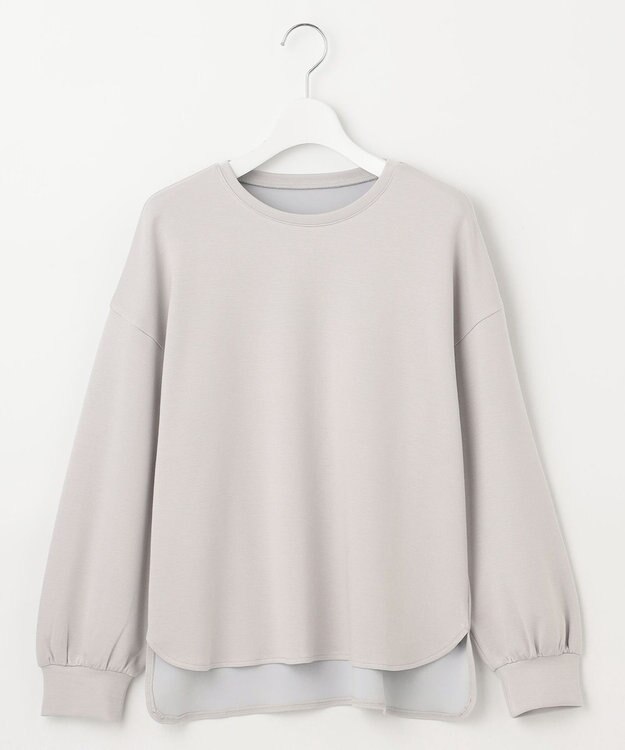 Feroux 【洗える】ダンボール プルオーバー ライトグレー系