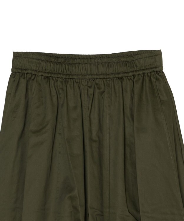 JOSEPH コットンサティーンスカート MANAR　 Palm Leaf