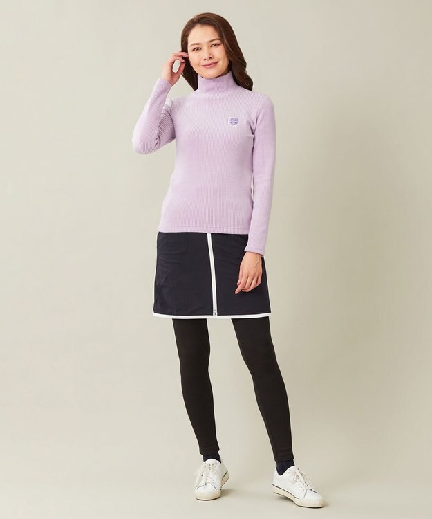 23区GOLF 【WOMEN】【防寒 】リバーシブル スカート ライトグレー系5