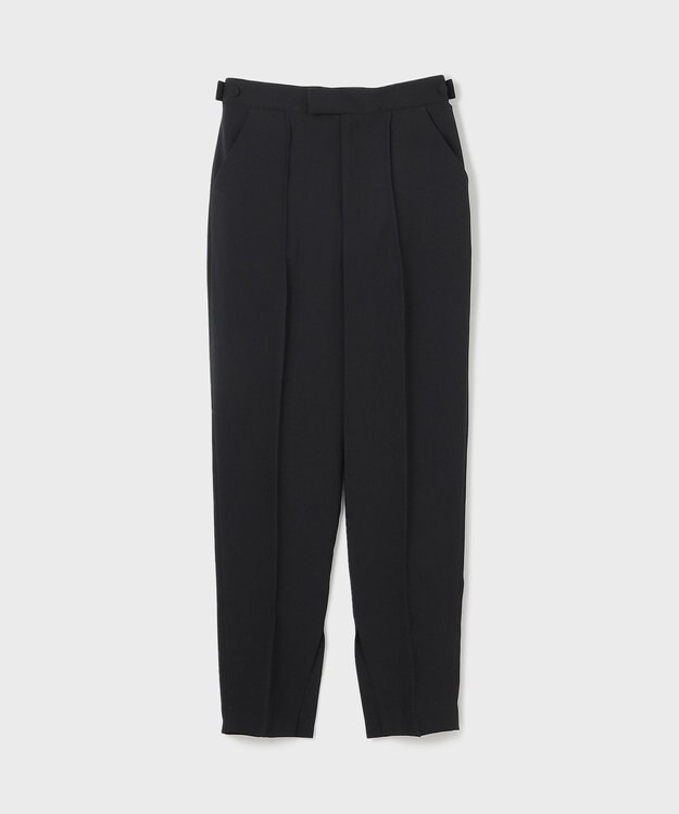 GRACE CONTINENTAL インサイドスリットスリムパンツ ブラック