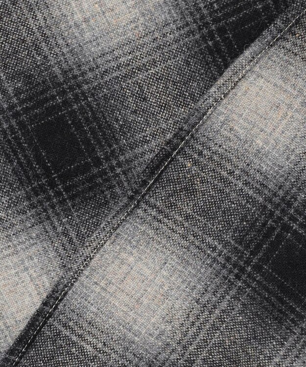 JOSEPH HOMME 【新素材】フェードフラノチェック / シャツブルゾン グレー系3