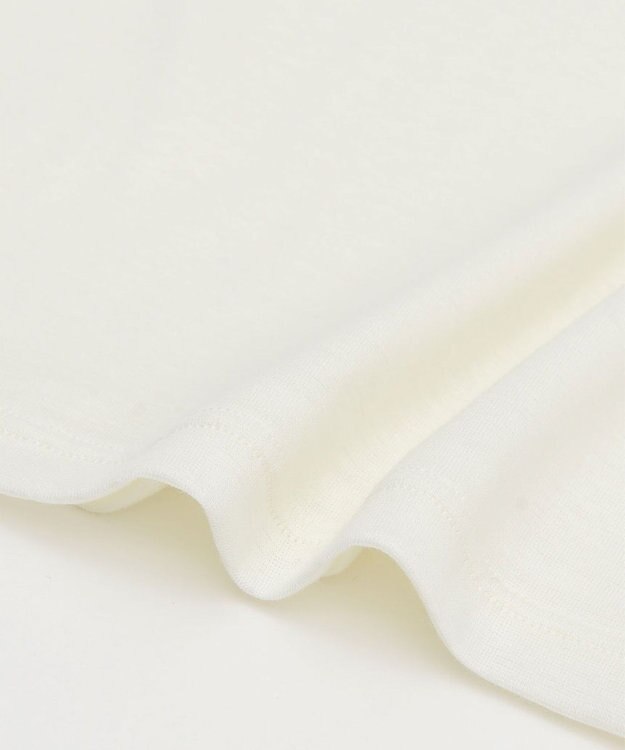 WACOAL MEN インナー　綿100％　洗濯してもやわらかさ続く　毛玉になりにくい　3分袖　Vネック　/ワコールメン　WL5123 ホワイト