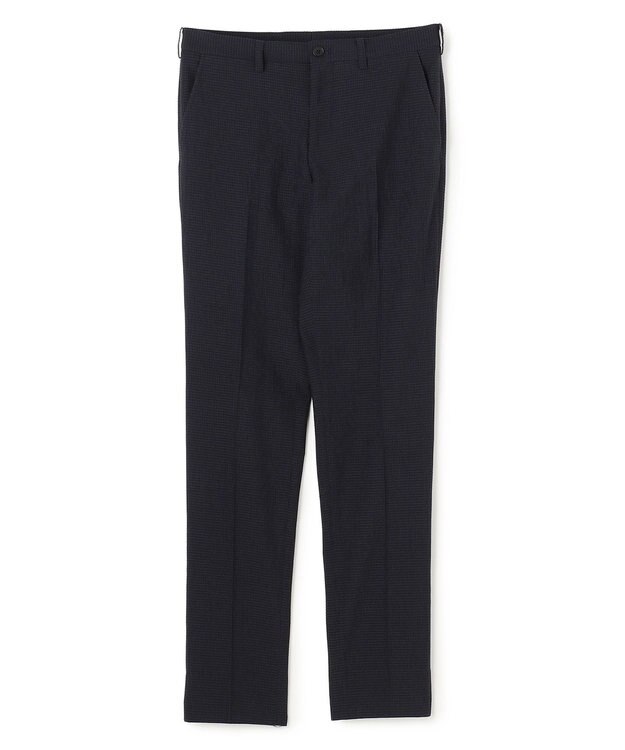 JOSEPH HOMME 新色追加【セットアップ対応】トリコサッカーストレッチ テーパードパンツ / CITY ネイビー系