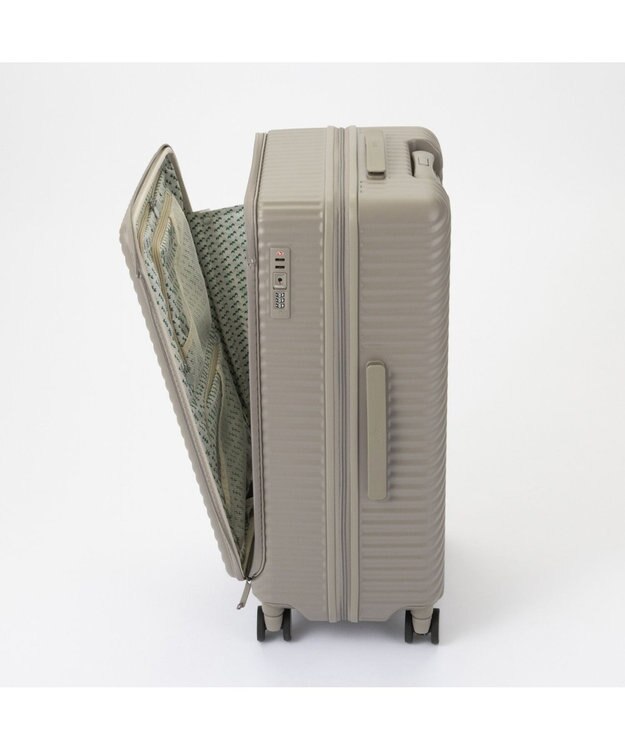 ACE BAGS & LUGGAGE HaNT ココント スーツケース 65L フロントポケット付 05512 ハント オリーブ・グレージュ