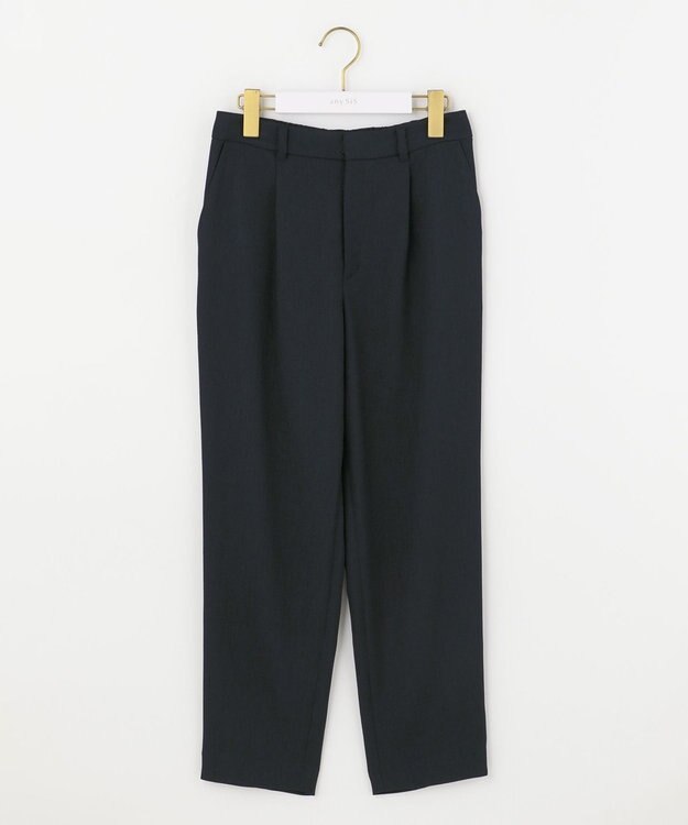 ANY SIS 【セットアップ対応】スラブツイルストレッチ パンツ ネイビー