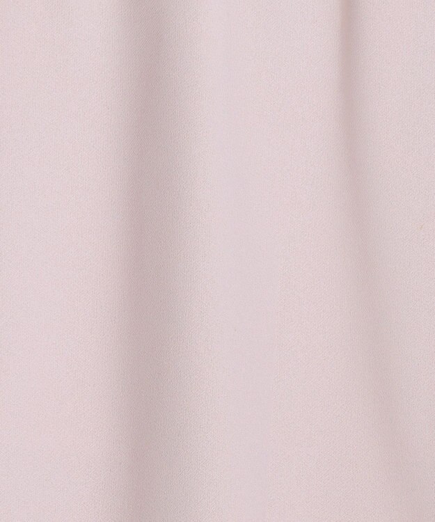 ICB L 【洗える】ウォームサテン ドロストパンツ ヘイズピンク系