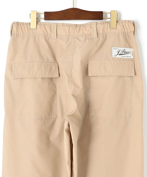 J.PRESS MEN 【NYUZELESS】ワイドベイカー パンツ ベージュ系