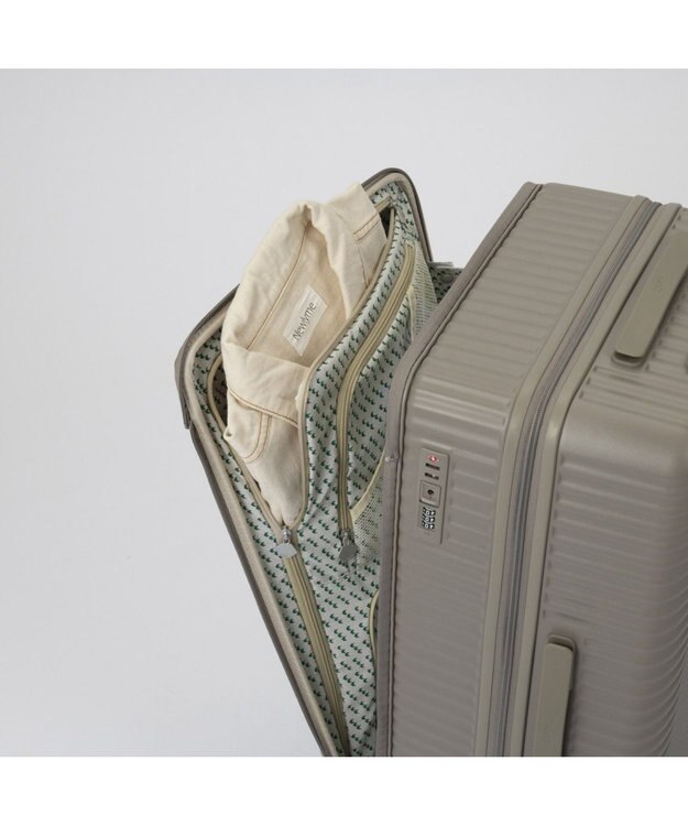 ACE BAGS & LUGGAGE HaNT ココント スーツケース 65L フロントポケット付 05512 ハント オリーブ・グレージュ