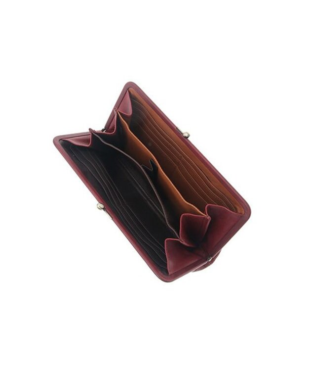 genten トスカ 口金長財布 ワイン