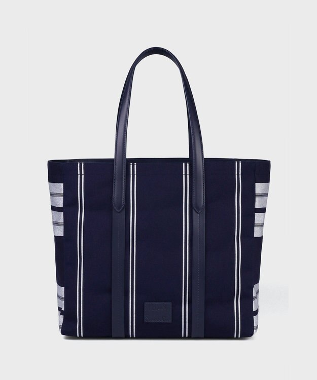 Paul Smith ウーブンストライプ トートバッグ ネイビー