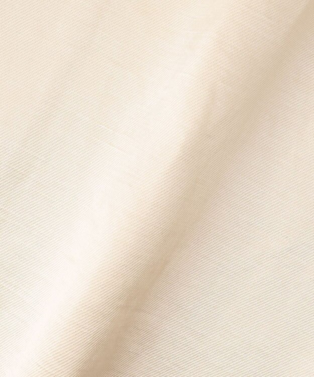 BEIGE， CYANO / サテン イージーワイドパンツ Ecru