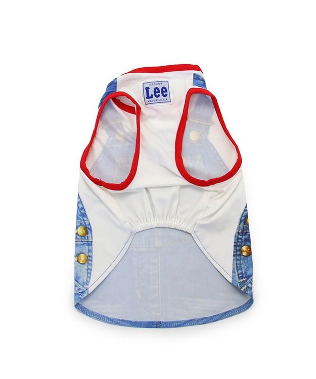 PET PARADISE Ｌｅｅ エコメイド 天竺 タンクトップ 《転写プリント》小型犬 ホワイト