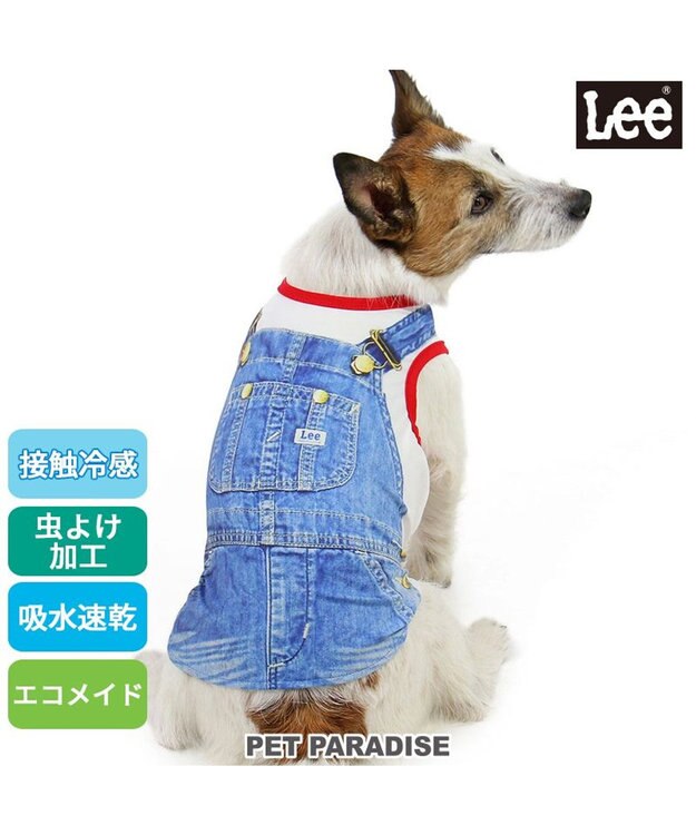 PET PARADISE Ｌｅｅ エコメイド 天竺 タンクトップ 《転写プリント》小型犬 ホワイト