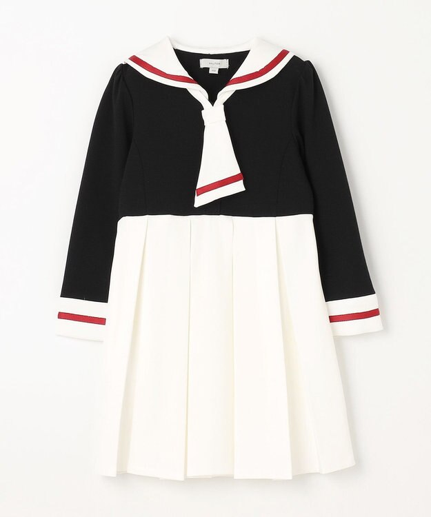 ANY KIDS 【カードキャプターさくら×any FAM】制服・オープニング衣装風ワンピース ブラック