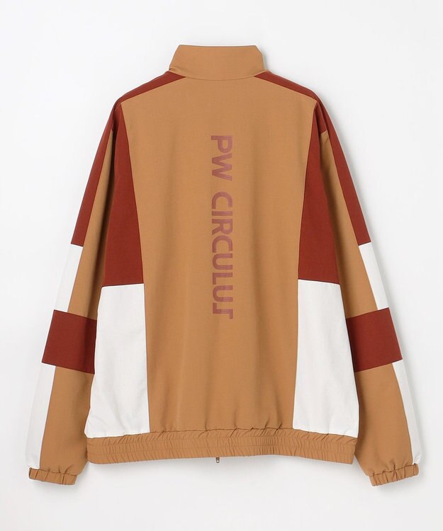 PW CIRCULUS 【ストレッチ素材】【MEN】トラックジャケット ゴルフ ベージュ系