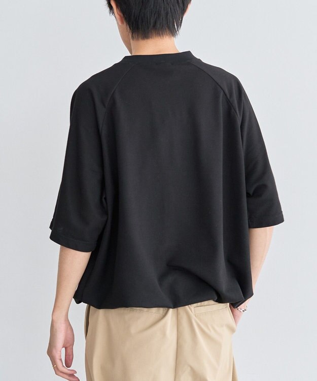 CRAFT STANDARD BOUTIQUE カノコドロストラグランＴシャツ Black