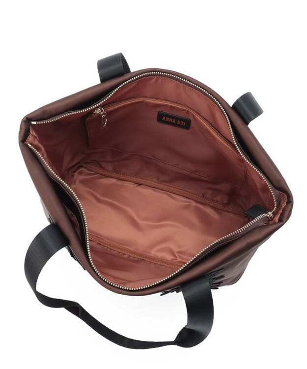 ANNA SUI タフィ トートバッグ（大） ブラウン