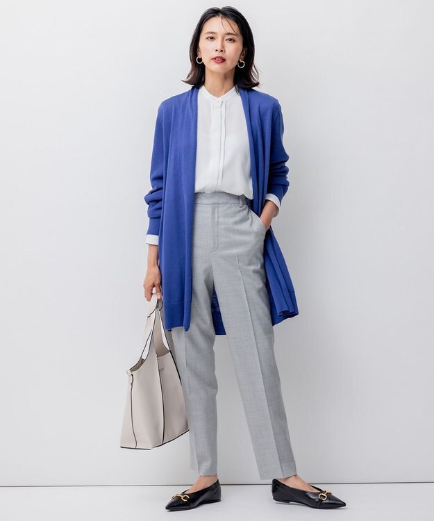 23区 アウトシームトートバッグ アイボリー系