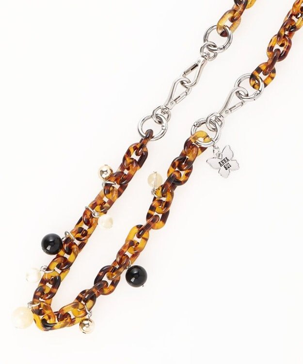 ANNA SUI ASスリング スマホストラップ ブラウン