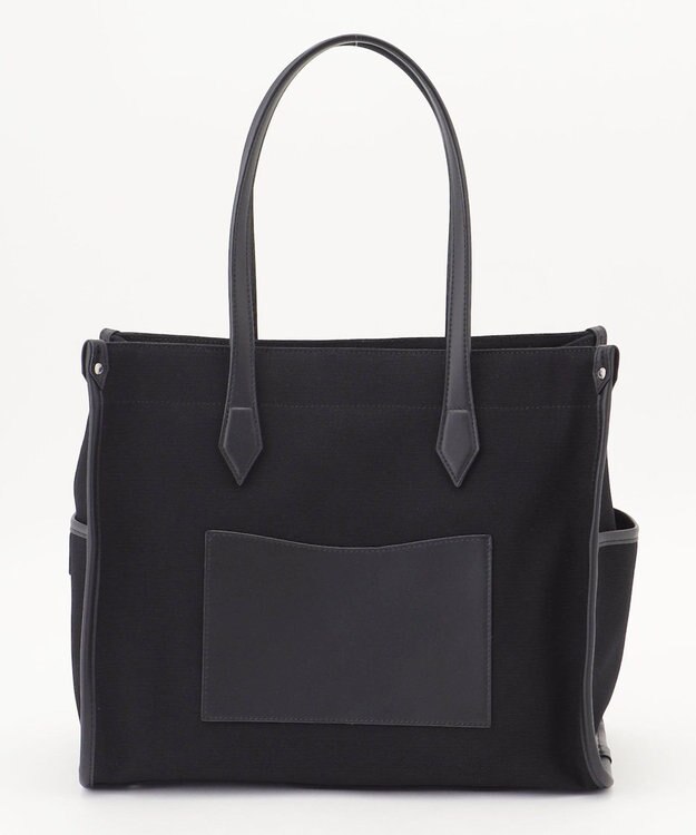 Y'SACCS バインダーキャンバスA4トートバッグ ブラック