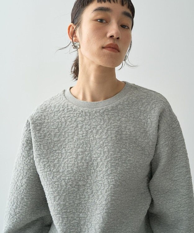 AMERICAN HOLIC フクレジャガードプルオーバー Gray Mixture