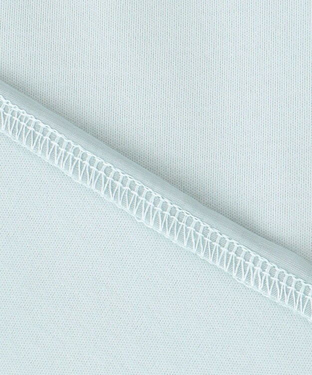 J.PRESS LADIES 【WEB限定カラーあり・洗える】コットンスムース シアーデザイン カットソー アクアグリーン系